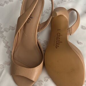 Brand new open toe shoes.